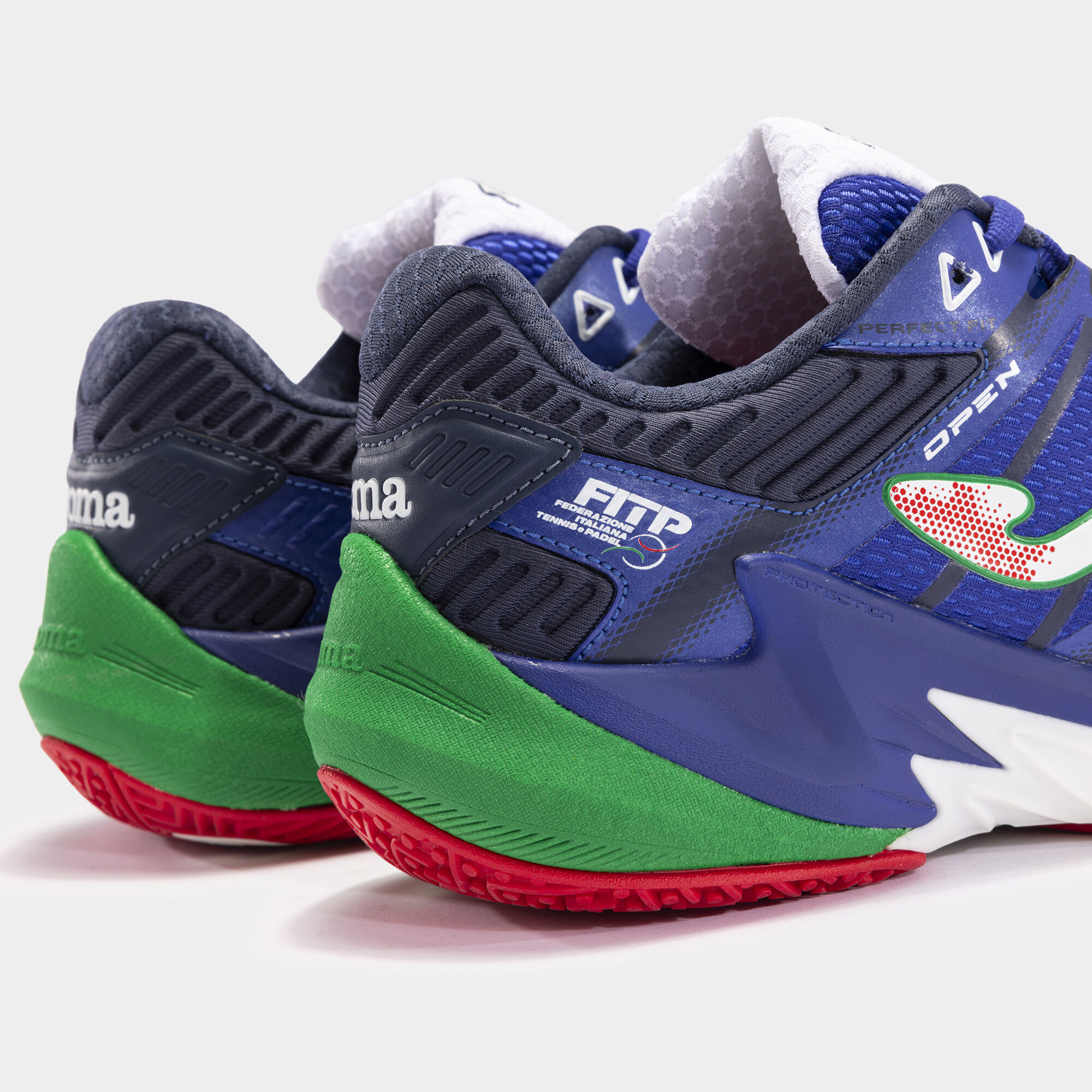 Shoes Open 24 Italian Tennis And Padel Federation unisex royal blue