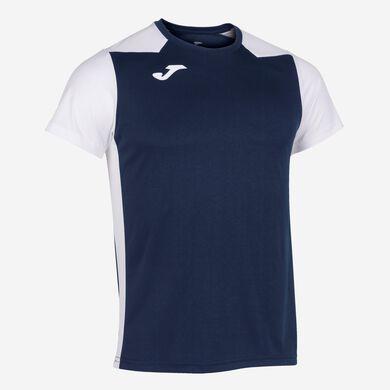 Camiseta manga corta hombre Record II marino blanco