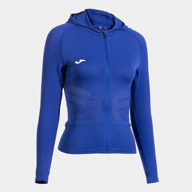 Chaqueta con capucha mujer R-Trail Nature azul