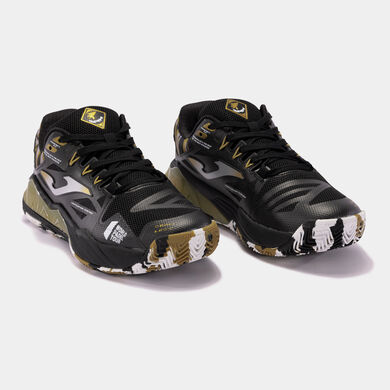 Shoes T.Spin Lady 23 clay woman black gold