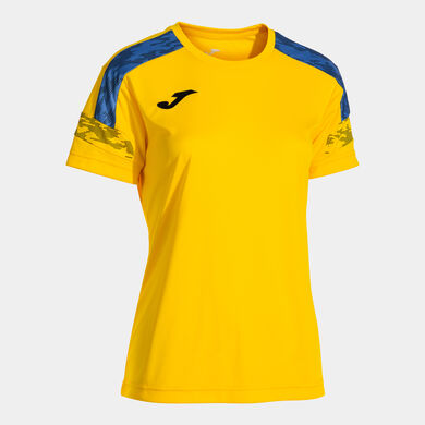 Camiseta manga corta mujer Championship VIII amarillo royal