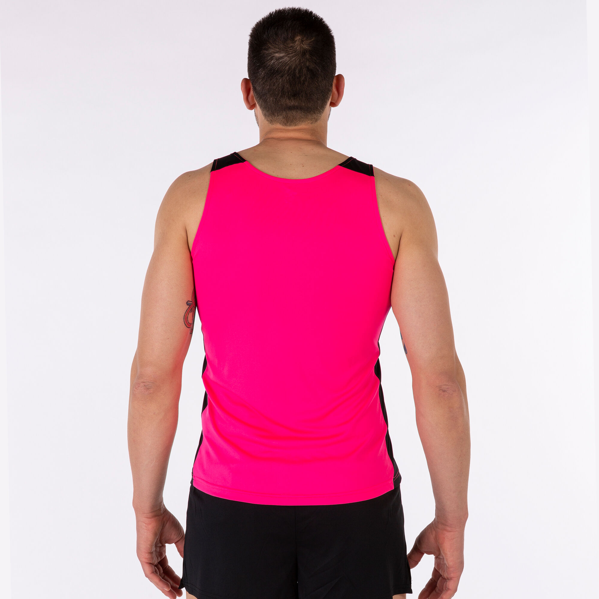 Camiseta rosa fosforito top