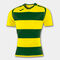 Maglia a manica corta uomo Prorugby II verde giallo