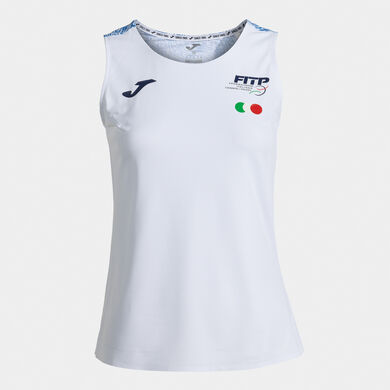 Sleeveless t-shirt home kit Italian Tennis And Padel Federation woman 26/27