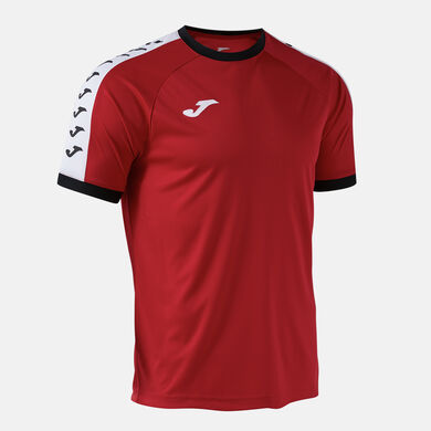 Camiseta manga corta hombre Heroic rojo negro