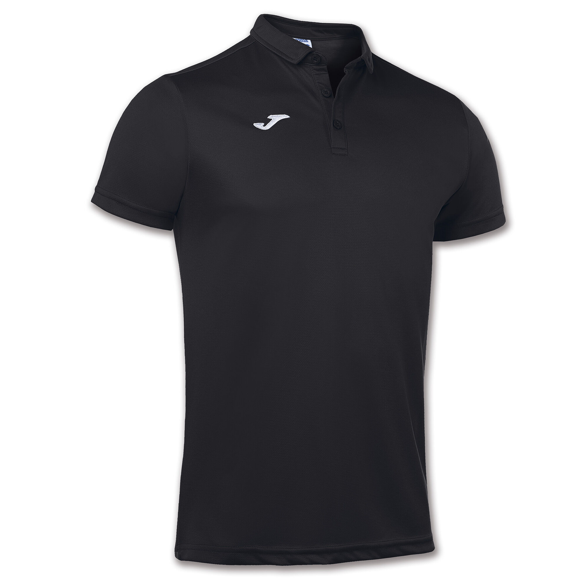 POLO MANCHES COURTES HOMME HOBBY NOIR