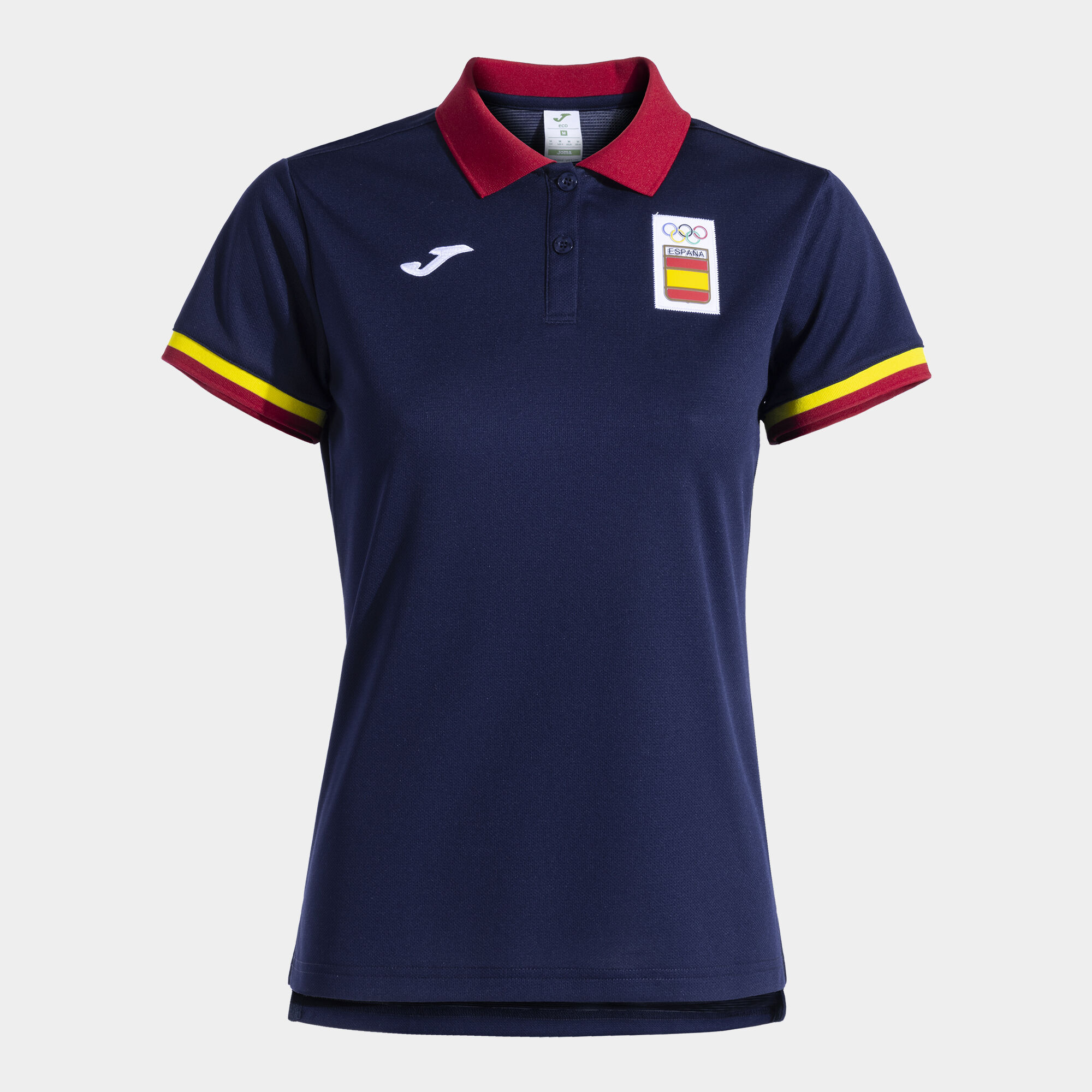 Polo manga corta 2 equipacion paseo Comite Olimpico Espanol mujer