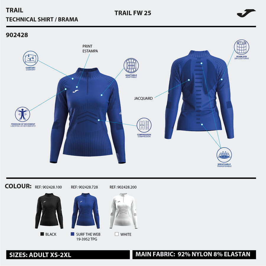 SUDADERA R-TRAIL NATURE