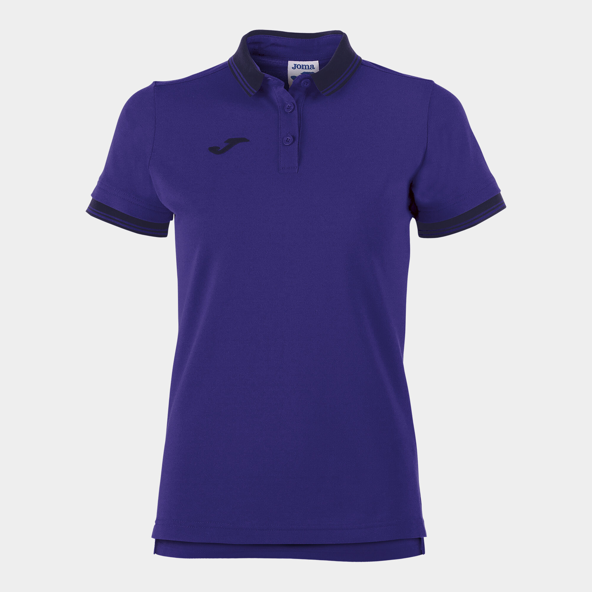 Polo shirt short-sleeve woman Bali II purple