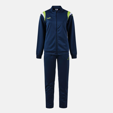 Tracksuit woman Terra dark navy lime