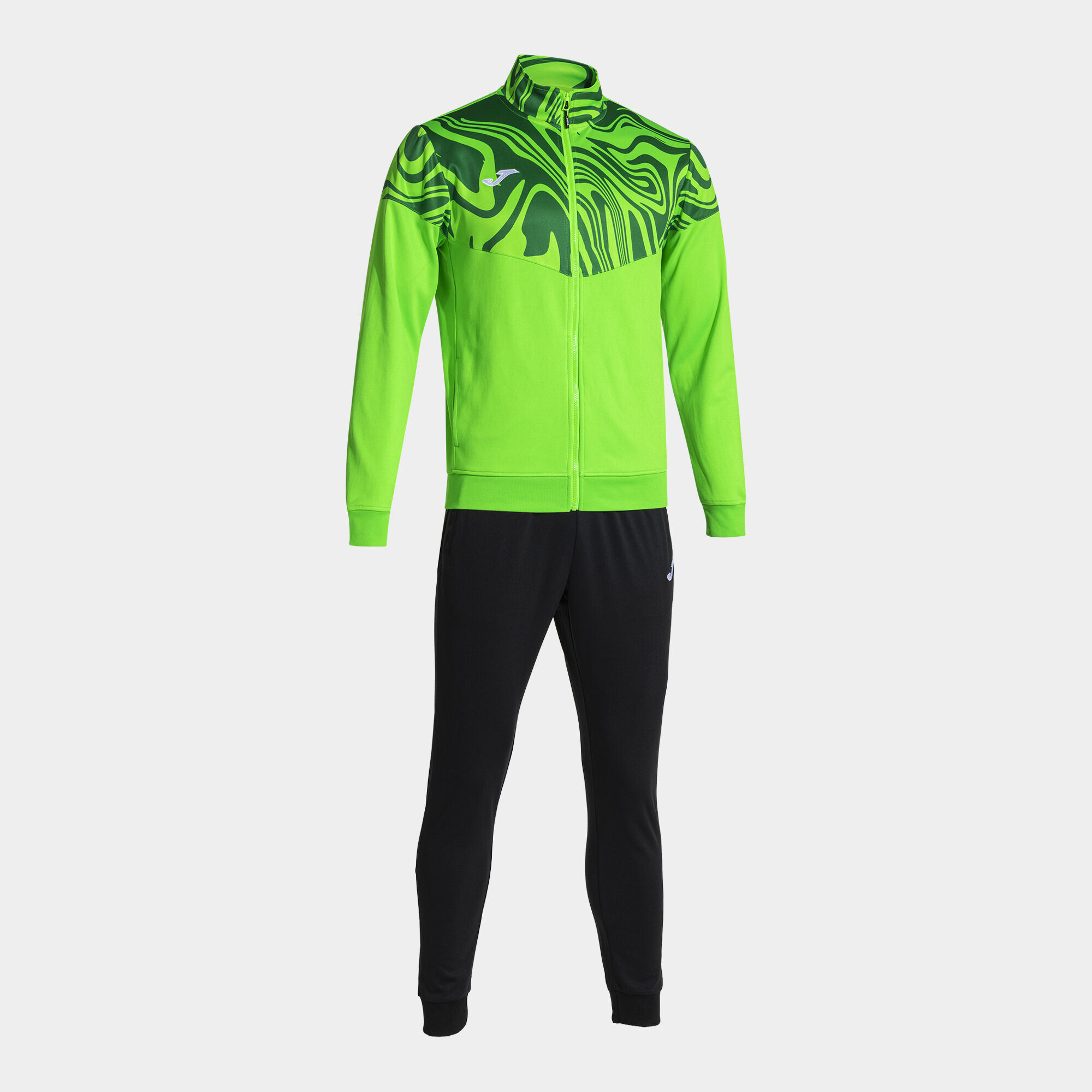 Survetement homme Lion II vert fluo noir