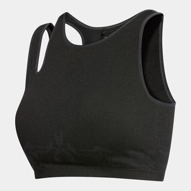 Sujetador deportivo mujer Indoor Gym negro