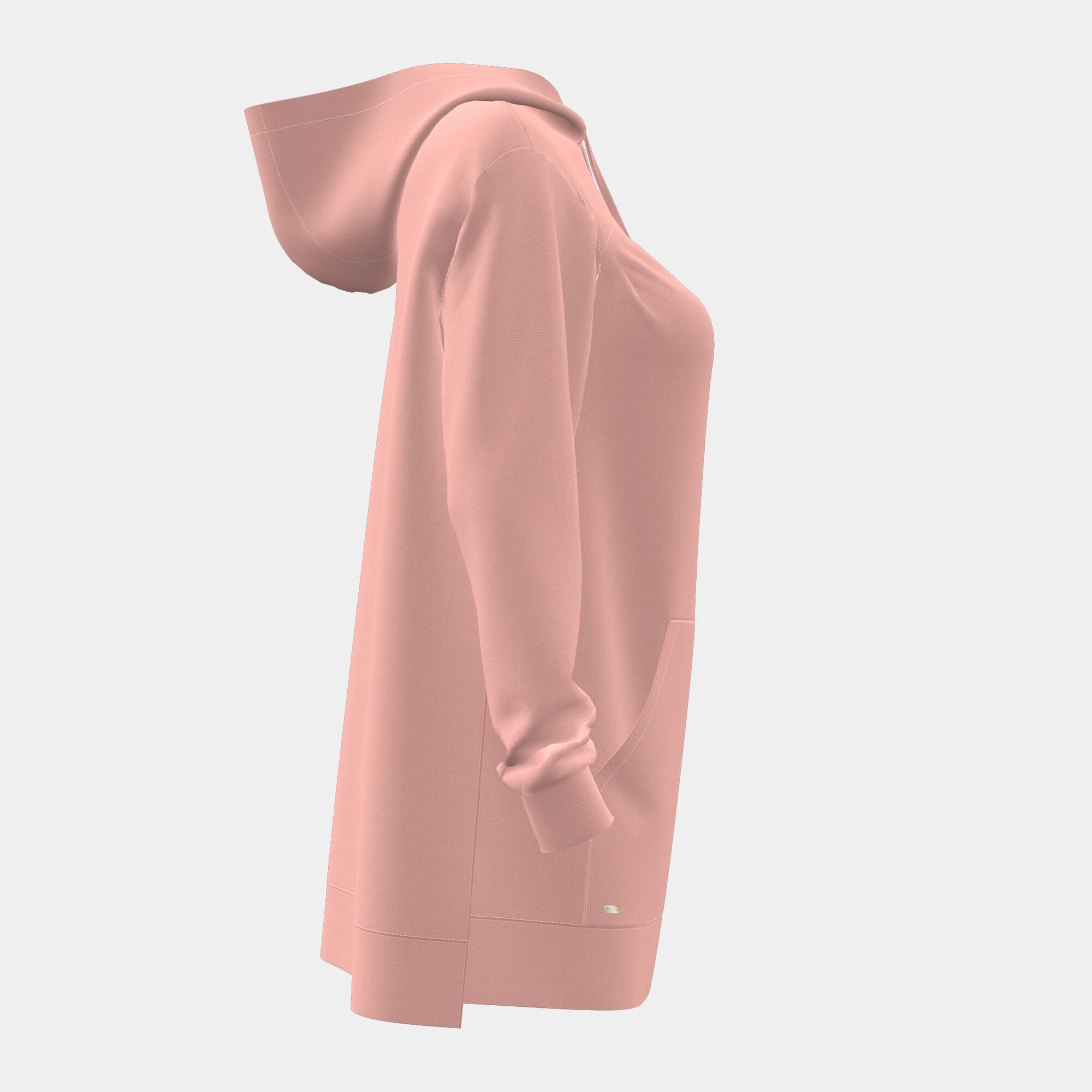 HOODED SWEATER WOMAN BREATH PINK