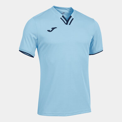 Camiseta manga corta hombre Toletum IV celeste marino