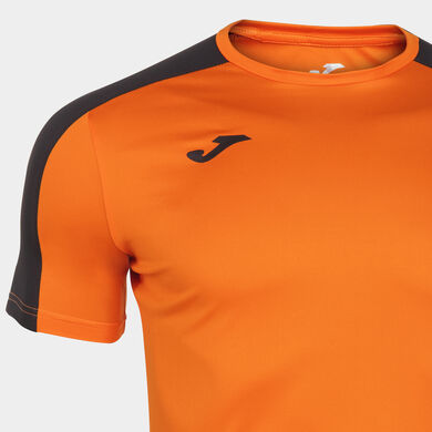 Camiseta manga hombre Academy III naranja negro | JOMA®