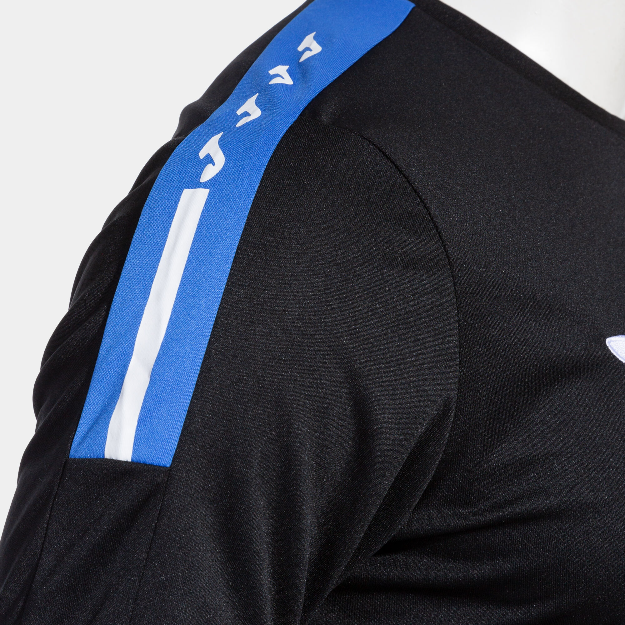 Shirt short sleeve man Olimpiada black royal blue | JOMA®