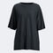 T-shirt manga curta mulher Breath preto