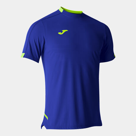 Camiseta Joma Open Iii - Azul Royal - Camiseta Manga Corta Hombre Pádel.