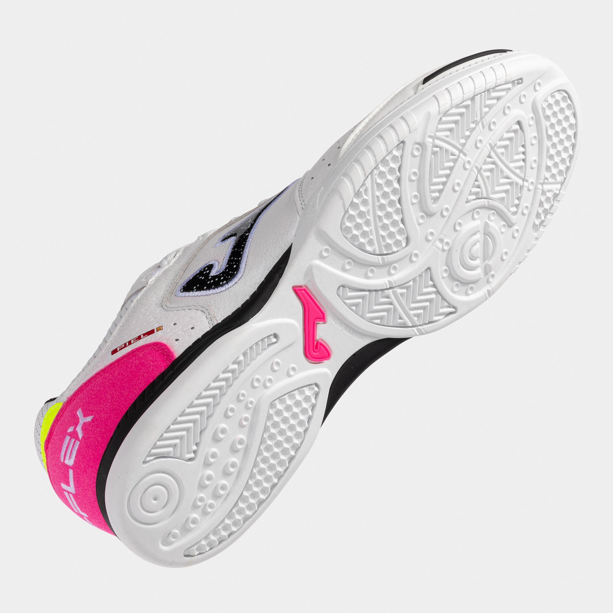 Futsal shoes Top Flex 25 indoor white black fuchsia | JOMA®