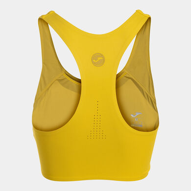 Top donna Indoor gym giallo