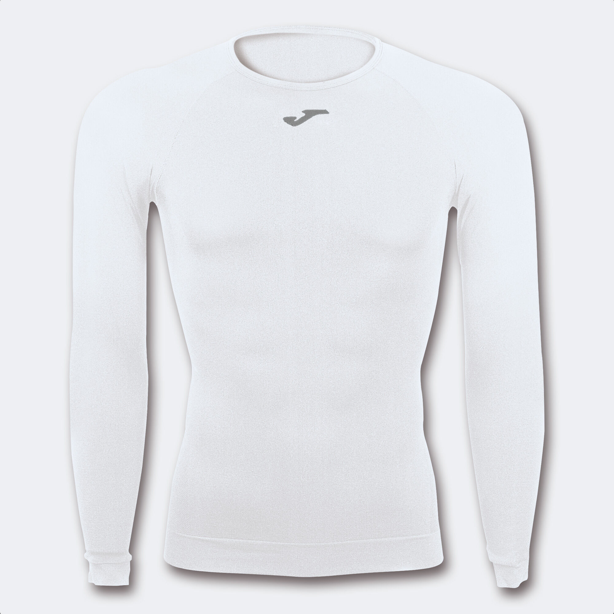 Camiseta manga larga unisex Brama Classic blanco