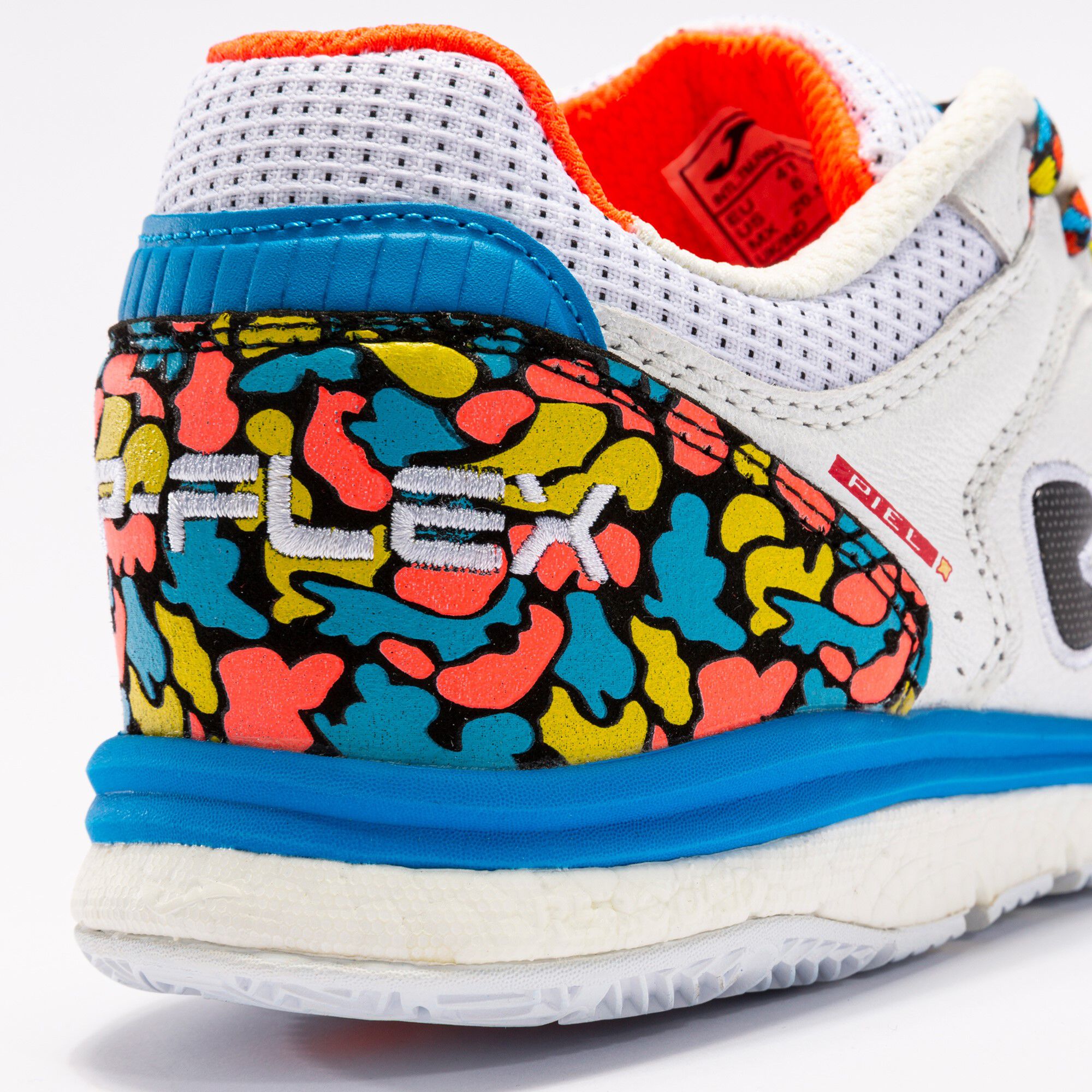 Futsal shoes Top Flex Rebound 22 indoor white blue | JOMA®