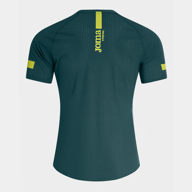Shirt short sleeve man R-Trail Nature turquoise