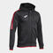 Chaqueta con capucha hombre Olimpiada negro rojo