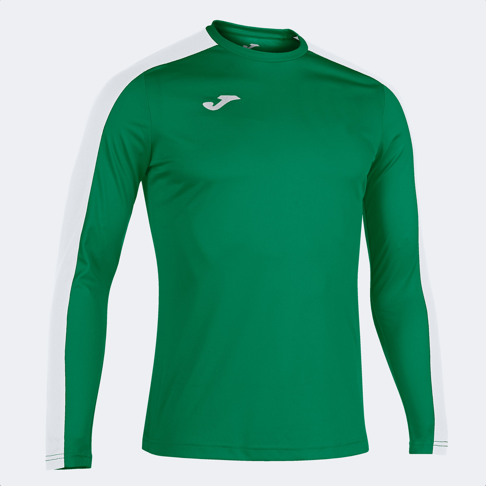 Maillot manches longues homme Academy III vert blanc
