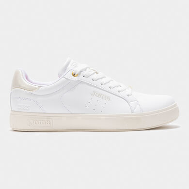 Zapatillas casual Classic Lady 25 mujer blanco beige