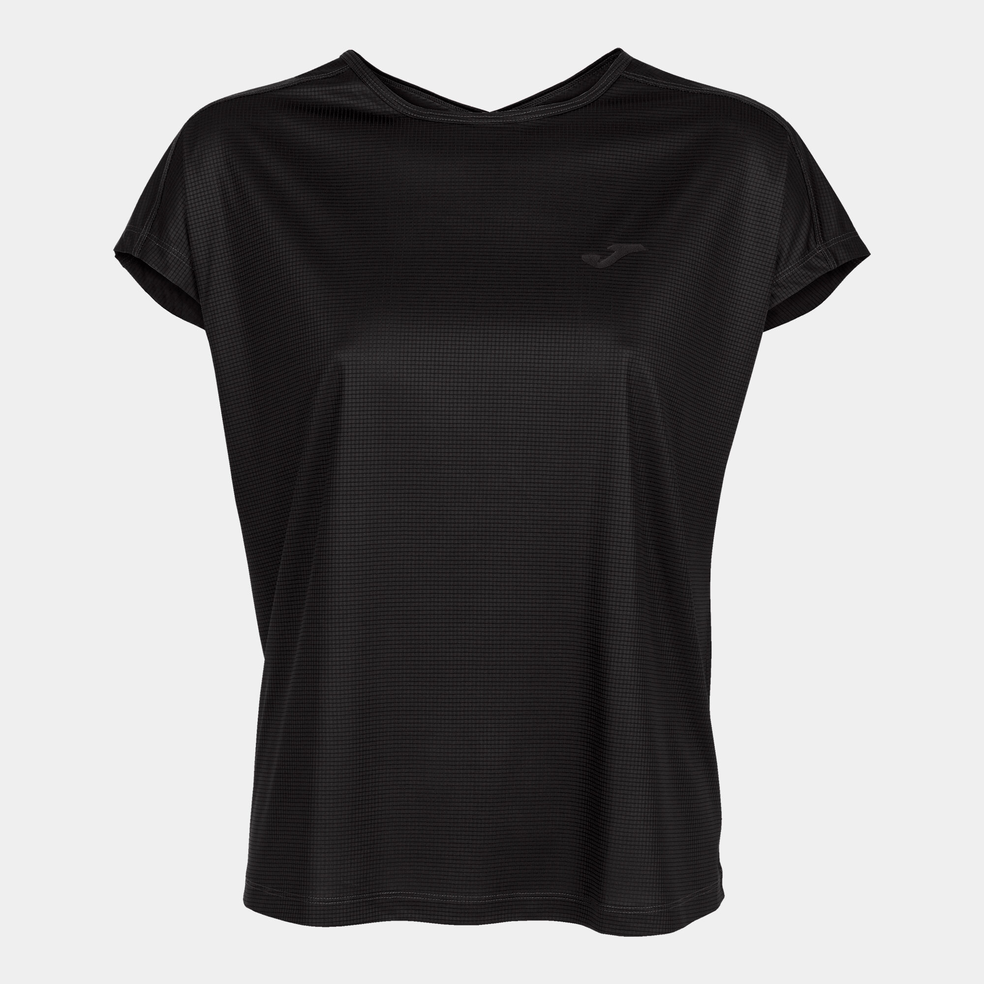 T-shirt manga curta mulher Core preto