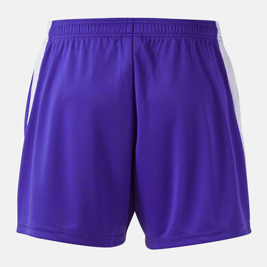 Pantaloni lungi pană damă Tokio violet alb