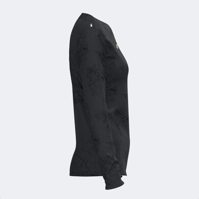 Camiseta manga larga mujer R-Night negro
