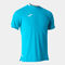 Camiseta manga corta hombre Smash turquesa flúor