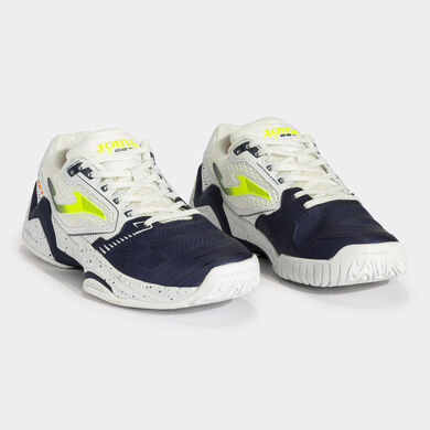 Zapatillas Set Men 23 pista dura hombre blanco marino