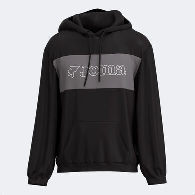 Felpa con cappuccio uomo Mimetic nero bianco nero