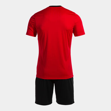 Set uomo Victory rosso nero
