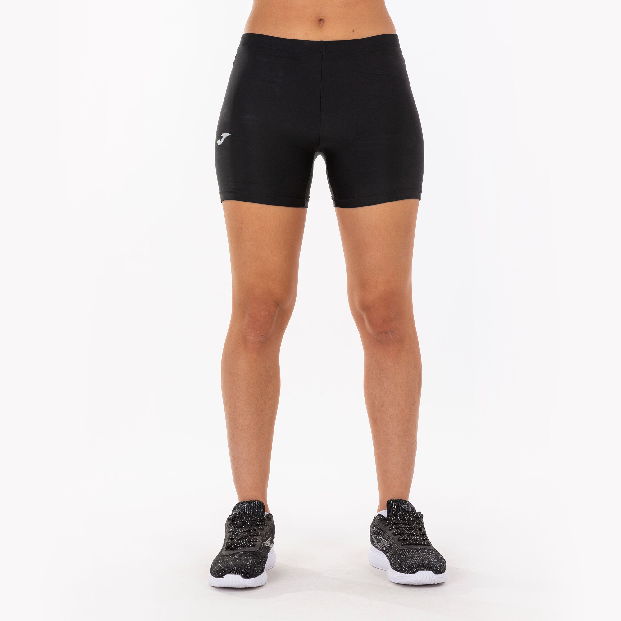 Pantaloncini aderenti donna Brama Academy nero