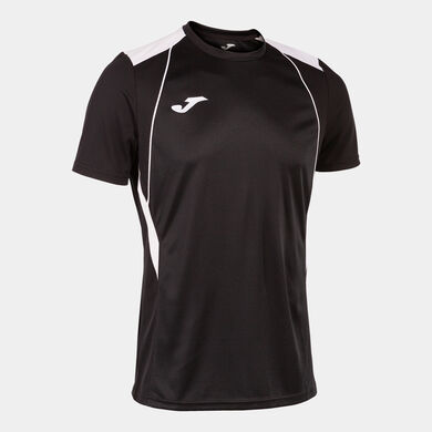 Shirt short sleeve man Championship VII black white