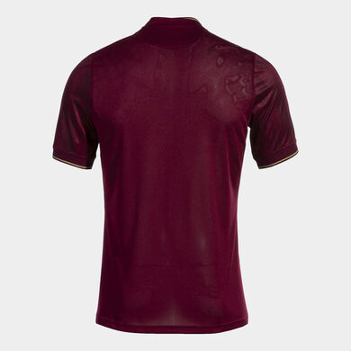 Tricou cu mânecă scurtă bărbaȚi Gold VI bordo aur