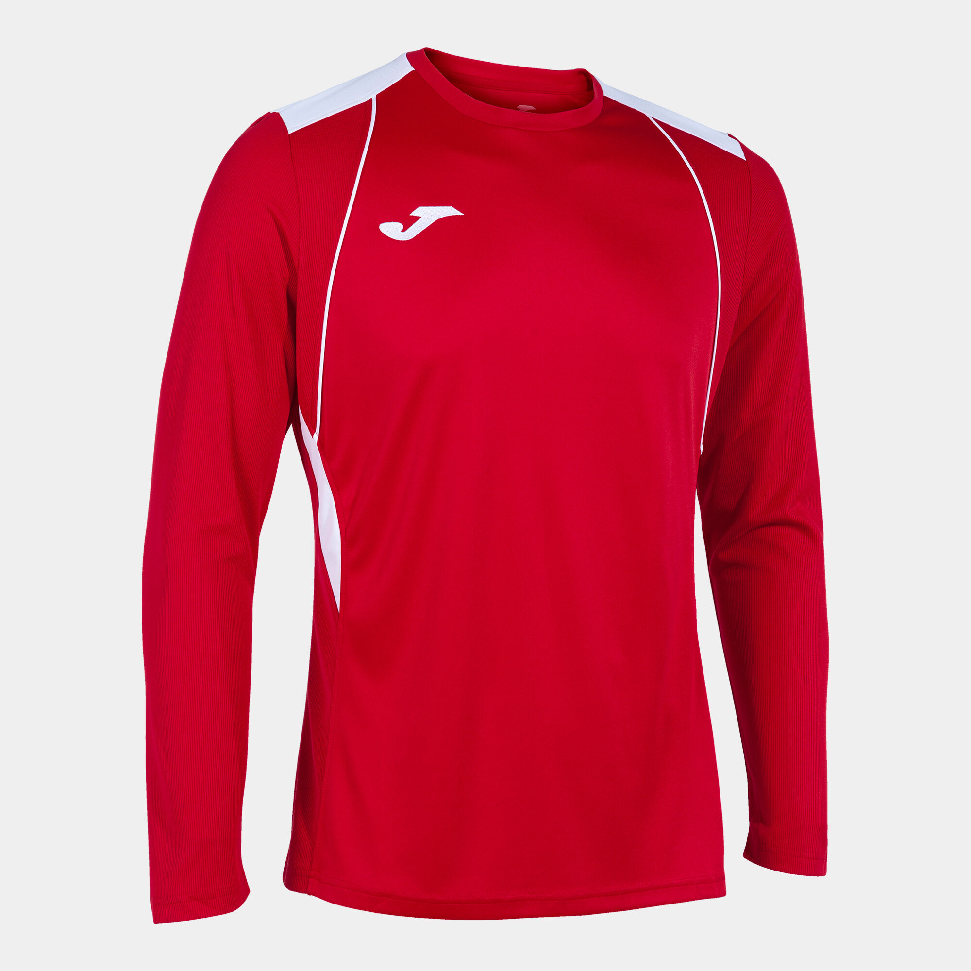 Long sleeve shirt man Championship VII red white