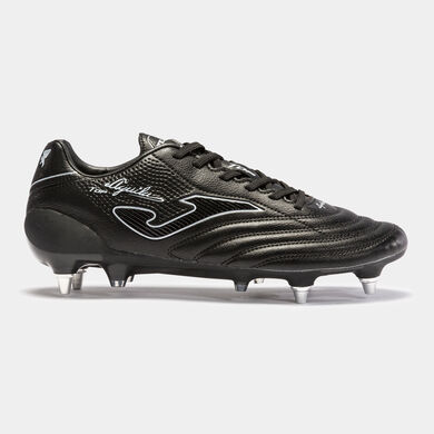 Chaussures football Aguila Top 21 terrain souple SG noir