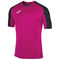 Maglia a manica corta uomo Essential fuxia nero