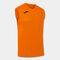 Sleeveless t-shirt man Combi orange