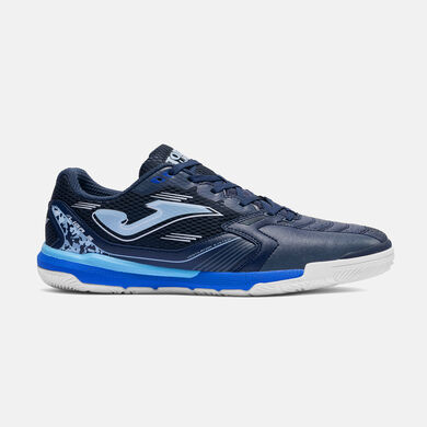 Pantofi sport fotbal &icirc;n sală Liga 5 26 indoor bleumarin