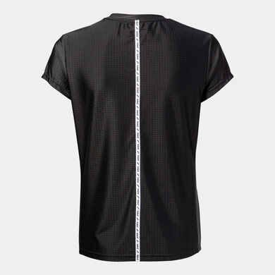 MAILLOT MANCHES COURTES FEMME URBAN STREET NOIR