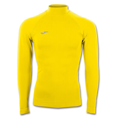 Maillot manches longues unisexe Brama Classic jaune