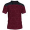 Polo manga corta hombre Winner II burdeos negro
