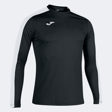Camiseta manga larga hombre Academy III negro blanco