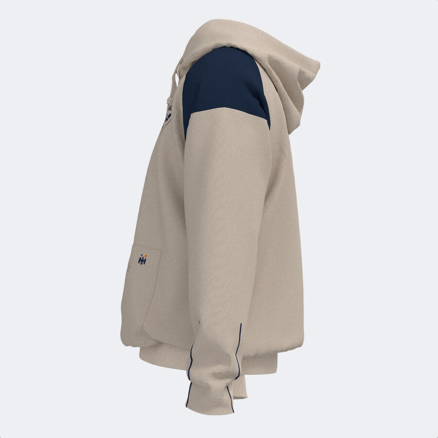 SUDADERA CON CAPUCHA PASEO FED. FUTBOL RUMAN&Iacute;A